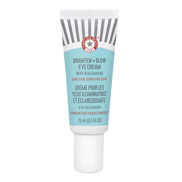 Brigthen + Glow - Crema illuminante alla niacinamide per il contorno occhi, FIRST AID BEAUTY